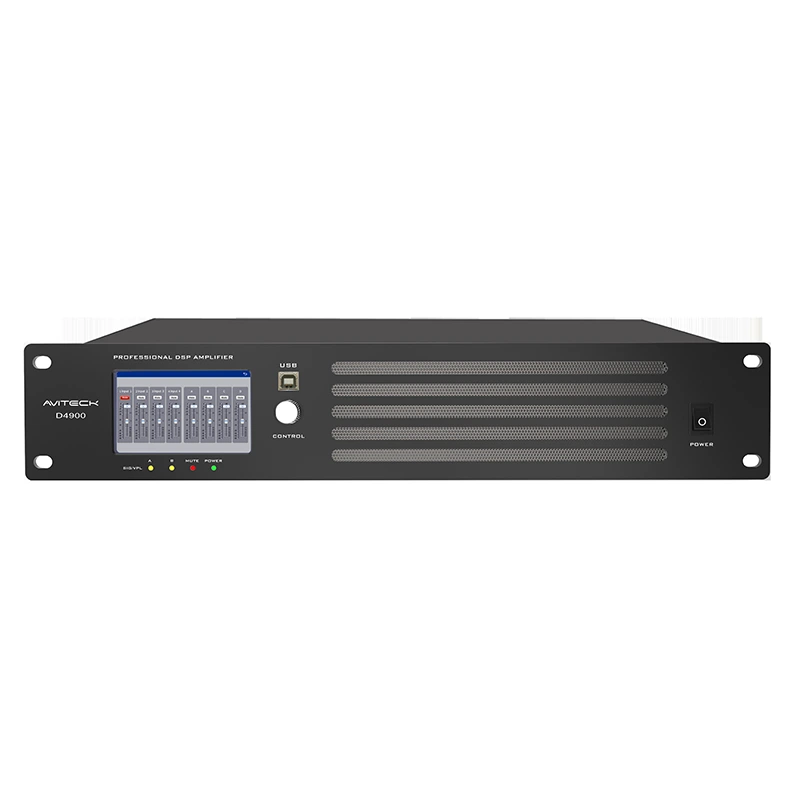 4ch 900W Dante DSP -förstärkare