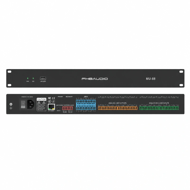8-kanals digital signalprocessor
